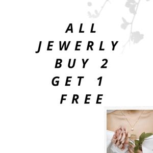 Jewerly Buy 2 get 1 Free